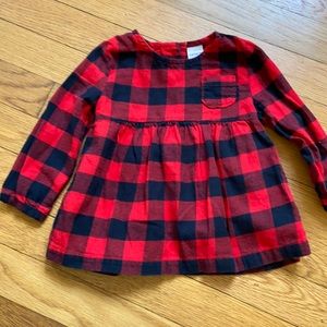 Carter buffalo check 18mo top